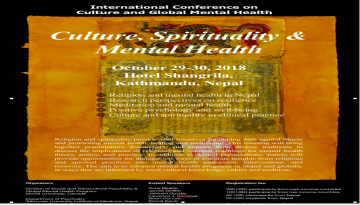 Conference on Spirituality, Culture and Mental Health 2018